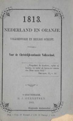 1813 Nederland en Oranje