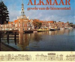 Alkmaar gevels van de binnenstad