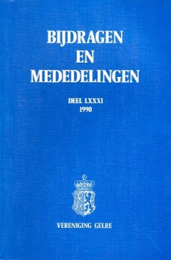 Bijdragen en Mededelingen Deel LXXXI 1990