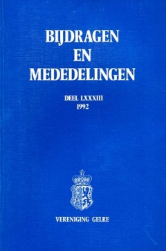 Bijdragen en Mededelingen Deel LXXXIII 1992