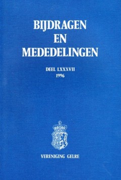 Bijdragen en Mededelingen Deel LXXXVII 1996
