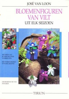 Bloemenfiguren van vilt