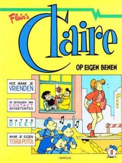 Claire op eigen benen