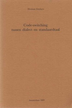 Code-switching tussen dialect en standaardtaal
