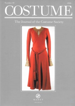 Costume  The Journal of the Costume Society Number 40