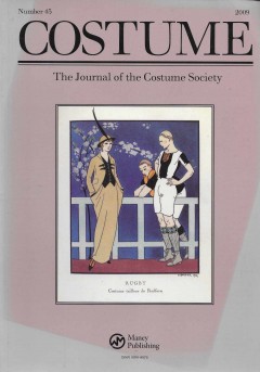 Costume  The Journal of the Costume Society Number 43