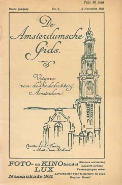 De Amsterdamsche Gids Eerste Jaargang No. 6