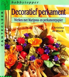 Decoratief perkament werken met Mariposa en perkamentpapier