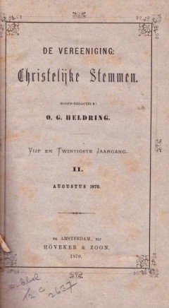 De Vereeniging Christelijke Stemmen Deel II