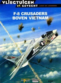 F-8 Crusaders boven Vietnam