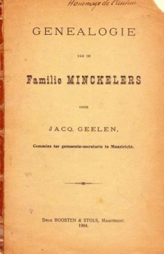 Genealogie van de Familie Minckelers