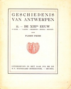 Geschiedenis van Antwerpen II. - De XIII de Eeuw