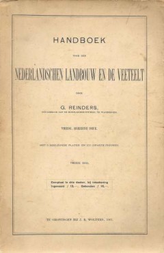 Handboek voor den Nederlandschen Landbouw en de Veeteelt Tweede deel