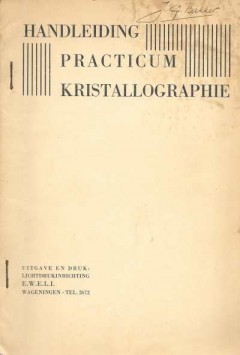 Handleiding Practicum Kristallographie