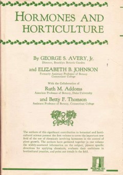 Hormones and Horticulture