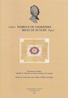 Isabelle De Charriere Belle De Zuylen - Papers No. 1