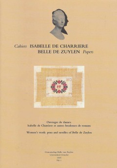Isabelle De Charriere Belle De Zuylen - Papers No. 1