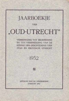 Jaarboekje van Oud-Utrecht 1952