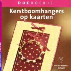 Kerstboomhangers op kaarten