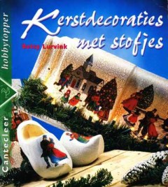 Kerstdecoraties met stofjes