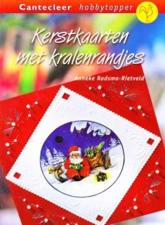 Kerstkaarten met kralenrandjes