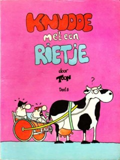 Knudde met een rietje