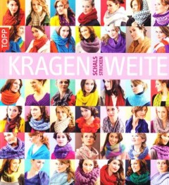 Kragen schals stricken Weite