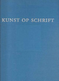 Kunst op Schrift