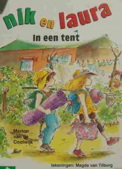 Nik en Laura In een tent