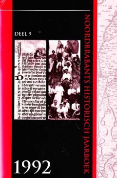 Noordbrabants Historisch Jaarboek 1992 Deel 9