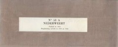 Topografische Kaart Nederweert No 58 A