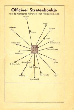 Officieel Stratenboekje van gemeente Hilversum