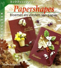 Papershapes bloemen en vlinders van papier