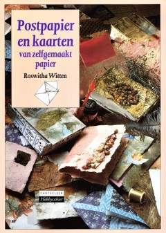 Postpapier en kaarten van zelfgemaakt papier