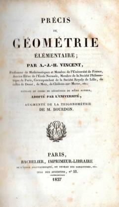 Précis de Géométrie élémentaire