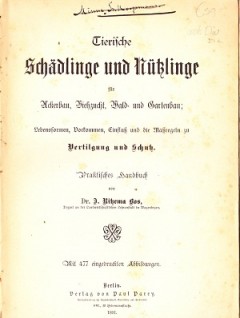 Tierische Schädlinge und Nützlinge 