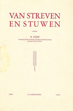 Van streven en stuwen