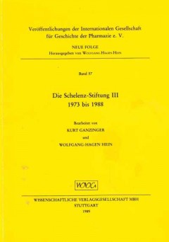 Die Schelenz-Stiftung III 1973 bis 1988