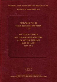 Commissie voor Hydrologisch Onderzoek T.N.O. verslagen en mededelingen No. 2