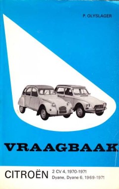 Vraagbaak Citroën 2 CV 4, 1970 - 1971