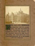 1863-1913 Beschrijving van de aanbieding van het huldeblijk van het personeel maatschappij tot exploitatie van staatsspoorwegen op 26 september 1913, te Utrecht