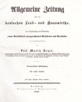 Allgemeine Zeitung für die Deutschen Land- und Hauswirthe 1842