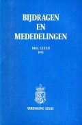 Bijdragen en Mededelingen Deel LXXXII 1991