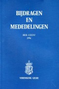 Bijdragen en Mededelingen Deel LXXXV 1994
