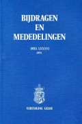 Bijdragen en Mededelingen Deel LXXXVI 1995