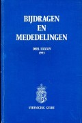 Bijdragen en Mededelingen Deel LXXXIV 1993