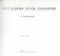 Dat goede oude Zaandijk