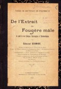 De l'Extrait de Fougere male