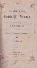 De Vereeniging Christelijke Stemmen Deel II