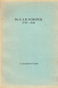 Dr. E.J.B. Schonck 1745 - 1821